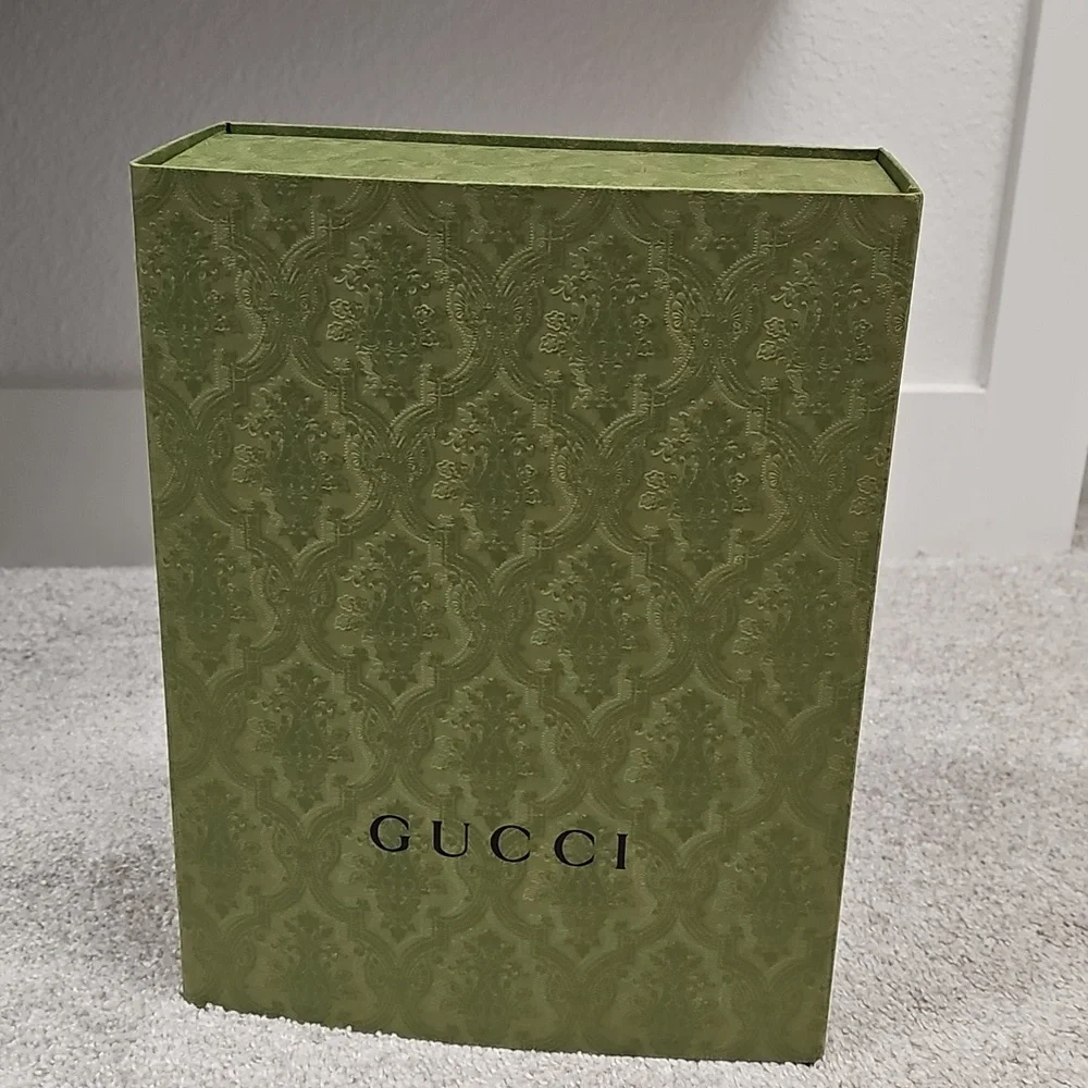 Gucci Large Olive Embossed Box
